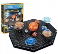 Puzzle - Puzzle 3D National Geographic Układ Słoneczny 173 Elementy Cubic Fun - miniaturka - grafika 1