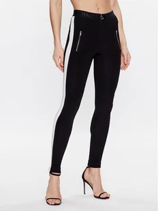 Pinko Spodnie materiałowe Patito Pantalone 100434 A0LR Czarny Slim Fit - Spodnie damskie - miniaturka - grafika 1