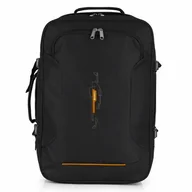 Torby na laptopy - Gabol Week Eco Backpack 50 cm komora na laptopa black - miniaturka - grafika 1