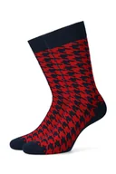 Skarpetki męskie - Lancerto, Skarpety czerwone w pepitkę, rozmiar 40/43 - miniaturka - grafika 1