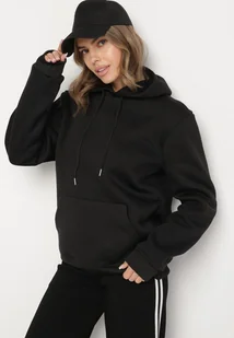 Czarna Bluza z Kapturem i Kangurkową Kieszenią Envila - Bluzy męskie - miniaturka - grafika 1