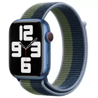 Akcesoria do smartwatchy - Apple Pasek do Watch 42/44/45mm) Błękitna toń/Zielony mech - miniaturka - grafika 1