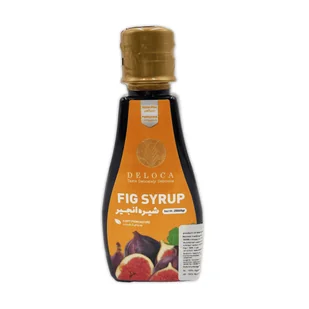 Fig syrup 250 ml DELOCA 100% natural Iranian - Syropy i koncentraty owocowe - miniaturka - grafika 1