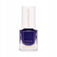 Lakiery do paznokci - KIA CHARLOTTA Wegański lakier do paznokci PRETTY AWESOME granatowy fiolet - miniaturka - grafika 1