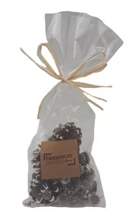 Szyszki naturalne w woreczku 300 g - Pozostałe akcesoria świąteczne - miniaturka - grafika 1