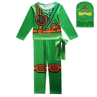 Strój Ninjago Lloyd - 110-120 - Moda i Uroda OUTLET - miniaturka - grafika 1