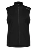 Kamizelki damskie - CMP Kamizelka softshellowa w kolorze czarnym - miniaturka - grafika 1