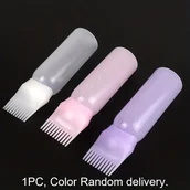 Pozostałe akcesoria fryzjerskie - TEMU 1 szt./2 szt. Butelka do farbowania włosów z grzebieniem do nasady - Łatwa w użyciu szczotka do stylizacji i pielęgnacji włosów, butelka do - miniaturka - grafika 1