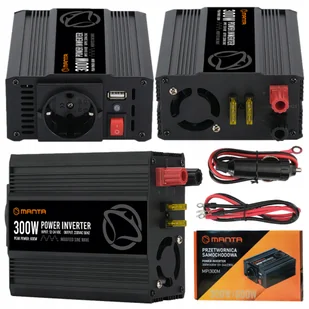 Manta PRZETW.SAMO.12V/24V 500W - Przetwornice samochodowe - miniaturka - grafika 1