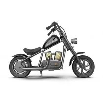 Cruiser 12 Plus Motocykl elektryczny - czarny Hyper Gogo - Pojazdy elektryczne dla dzieci - miniaturka - grafika 1