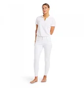 Bryczesy - Ariat Bryczesy damskie Tri Factor X Grip FS - white - miniaturka - grafika 1