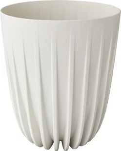 LAMELA Doniczka plastikowa Mira śr.30 cm biała - Donice - miniaturka - grafika 1