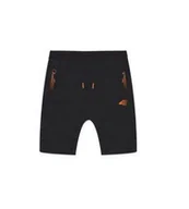 Spodnie rowerowe - 4F, Spodenki chłopięce, HJL20-JSKMD001A, czarny, rozmiar 134 - miniaturka - grafika 1