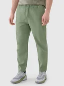 Spodnie męskie - 4F Spodnie w kolorze zielonym - miniaturka - grafika 1