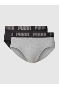 Figi z detalem z logo w zestawie 2 szt. - Puma - Majtki damskie - miniaturka - grafika 1