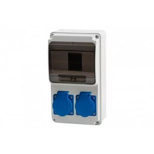 Rozdzielnica 6S Ulisse Mini 2x230V /6 modułów/ - Bezpieczniki elektryczne - miniaturka - grafika 1