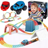 Zabawki konstrukcyjne - Tor samochodowy Heckermann Zabawka 661-704 - miniaturka - grafika 1