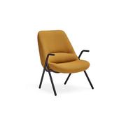 Fotele - Żółty fotel Teulat Dins, wys. 90 cm - miniaturka - grafika 1