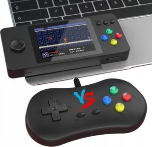 Konsola przenośna Pan i Pani Gadżet Retro K9 Konsola Przenośna Do Gier 3 Cala 4GB 500 Gier Czarna Zabawa - Konsole i gry retro - miniaturka - grafika 1