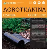 Agrowłókniny - Agrotkanina HORTI-LINE czarna Mini Rolka 1,1 x 10 m - miniaturka - grafika 1