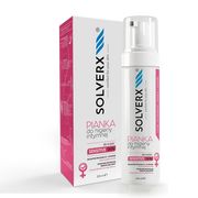 Kosmetyki do higieny intymnej - Solverx Pianka do higieny intymnej skóra wrażliwa Solverx Sensitive Skin 200 ml - miniaturka - grafika 1
