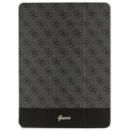 Etui do tabletów - Guess GUFCP12PS4SGK iPad Pro 12.9" czarny/black 4G Stripe Allover - miniaturka - grafika 1