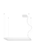 Lampy sufitowe - Lampa wisząca TUULA M biały LED 3000K - Thoro - miniaturka - grafika 1