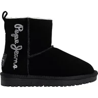 Koszulki i topy damskie - Pepe Jeans Diss Top G, Buty Dziewczyny, czarny, 34.5 EU - miniaturka - grafika 1