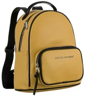 Plecaki - Plecak damski w sportowym stylu na logowanych szelkach — David Jones - miniaturka - grafika 1