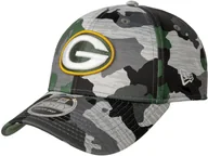Czapki i chusty sportowe męskie - Czapka 9Forty Packers NFL Training 2022 by New Era, moro, One Size - miniaturka - grafika 1