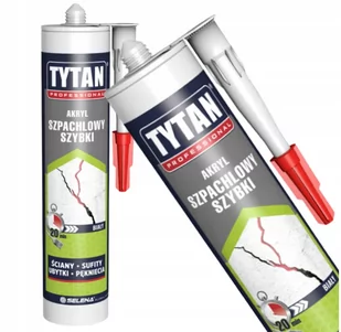 Tytan Akryl szpachlowy biały 280 ml - Kleje i inne preparaty budowlane - miniaturka - grafika 1
