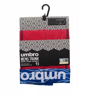 Umbro Bokserki Męskie 224646 Czerwone Xl - Majtki męskie - miniaturka - grafika 1