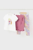 Dresy i komplety dla dziewczynek - Mayoral komplet niemowlęcy kolor różowy - miniaturka - grafika 1