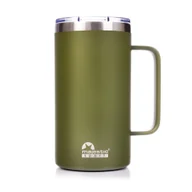 Kubki termiczne - Kubek termiczny Majestic Sport Gump 650 ml zielony - miniaturka - grafika 1