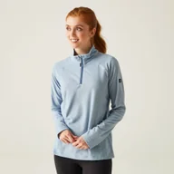 Bluzy damskie - Regatta Damski Polar z Suwakiem Montes Niebieski, Rozmiar: 50 - miniaturka - grafika 1