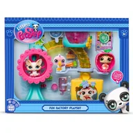 Figurki dla dzieci - Zestaw figurek LITTLEST PET SHOP Fabryka zabawy LPS00519 - miniaturka - grafika 1