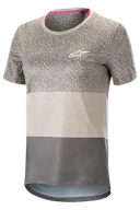 Koszulki rowerowe - Koszulka MTB Alpinestars Stella Alps 8.0 SS Damska Szary/AntracytS - miniaturka - grafika 1