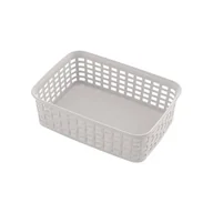 Pudła i pojemniki do przechowywania - Koszyk rattanowy Capri 1,1 l beżowy Praktyczna - miniaturka - grafika 1