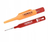 Kredki, ołówki, pastele i pisaki - Lyra Ink Marker do głębokich otworów czerwony - miniaturka - grafika 1