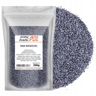 Ziarna i nasiona roślin strączkowych - MAK NIEBIESKI 200g Naturalny ziarno maku świeży czysty jakość Kol-Pol - miniaturka - grafika 1