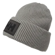 Czapki damskie - Czapka zimowa HELLY HANSEN HH BOX BEANIE 53648_885 – Szary - miniaturka - grafika 1