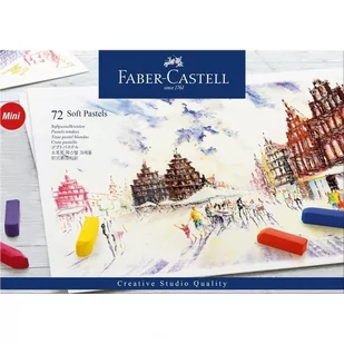 Faber Castell Pastele miękkie mini FABER-CASTELL Studio Quality 72 kolory 128272 - Kredki, ołówki, pastele i pisaki - miniaturka - grafika 2