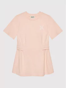 Kenzo Kids Sukienka codzienna K12246 Różowy Regular Fit - Sukienki i spódniczki dla dziewczynek - miniaturka - grafika 1