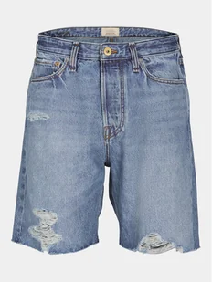 Jack&Jones Szorty jeansowe Tony Cooper 12255116 Niebieski Loose Fit - Spodenki męskie - miniaturka - grafika 1