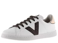Trampki damskie - Victoria Tenis EFECTO Piel & Animal Print, Trampki damskie, brązowe, 37 EU - miniaturka - grafika 1