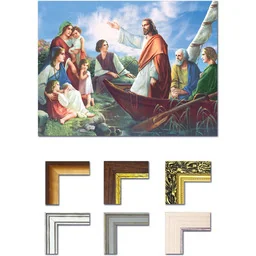 Obraz Jezus Chrystus nauczający z łodzi - Ikony i obrazy sakralne Obraz Jezus Chrystus nauczający z łodzi - Ikony i obrazy sakralne - miniaturka - grafika 1