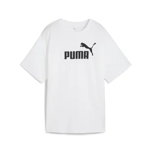 Damska luźna koszulka Essentials z logo No.1 PUMA White - Koszulki sportowe damskie - miniaturka - grafika 1