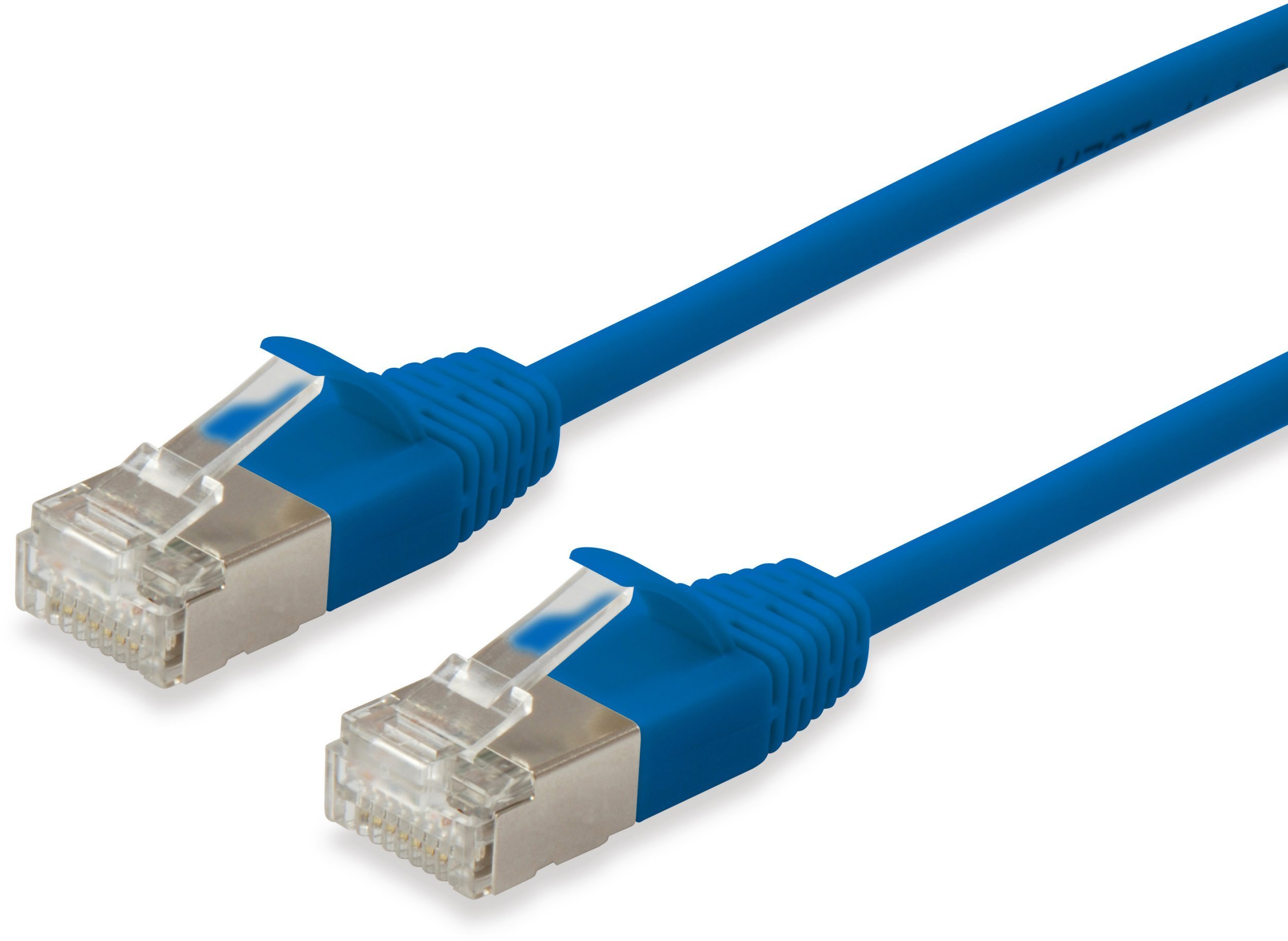 Equip 606176 kabel sieciowy Niebieski 0,15 m Cat6a F/FTP FFTP