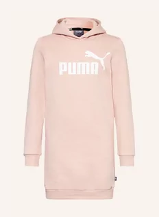 Sukienki - Puma Sukienka Dresowa Essentials rosa - grafika 1