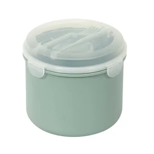 Lunch box śniadaniówka Round 1,4l zielony - Pozostałe akcesoria kuchenne - miniaturka - grafika 1